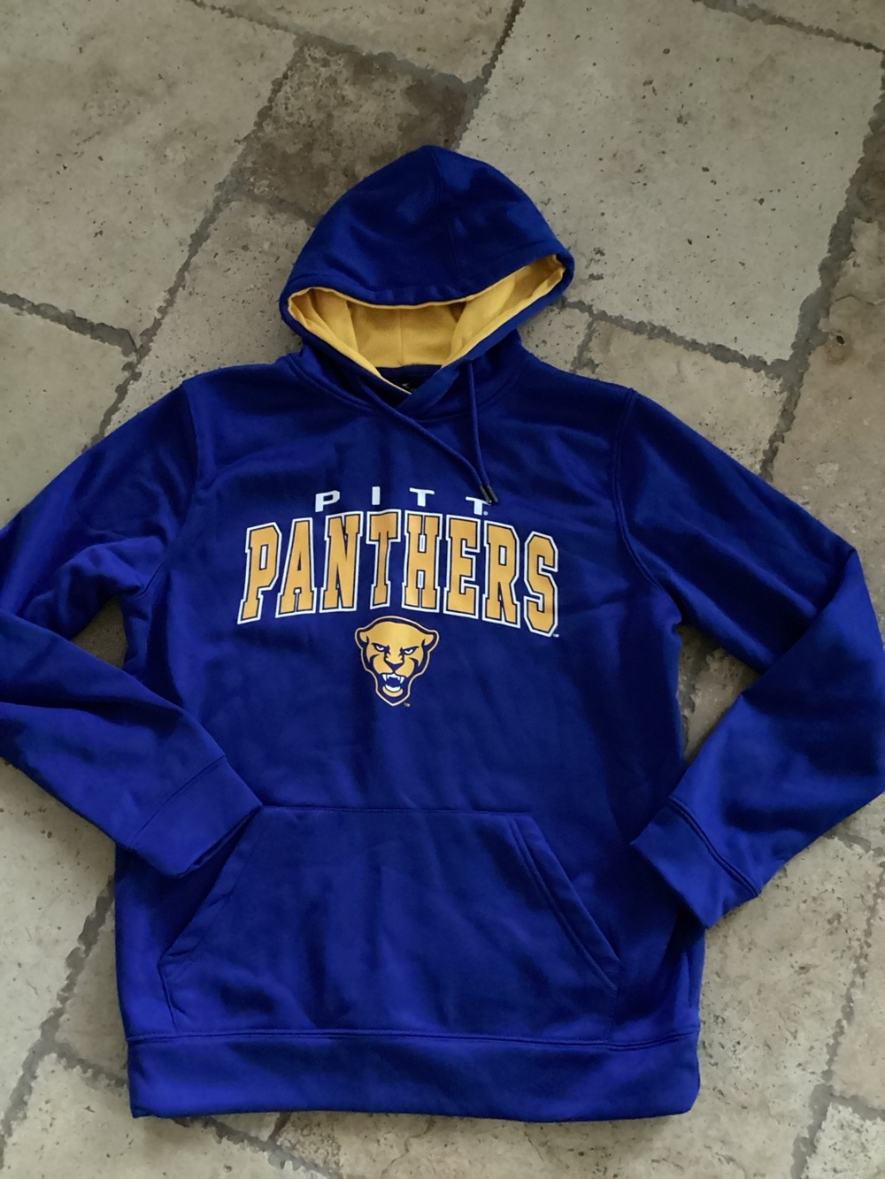 Men’s Colosseum Pitt Panthers Hoodie Sweatshirt Size M Pittsburgh